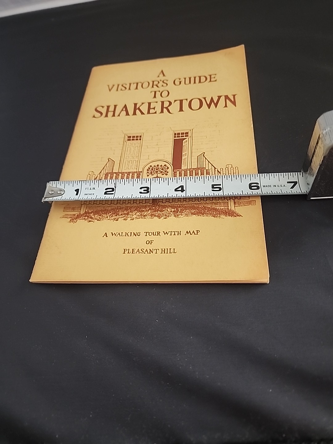Vtg A Visitor’s Guide To Shakertown Kentucky Walking Tour With Map Booklet