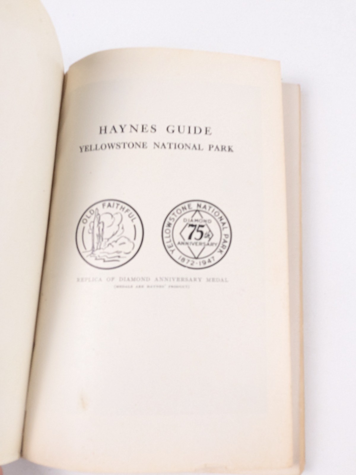 C1940s – Haynes Guide Yellowstone National Park – B14