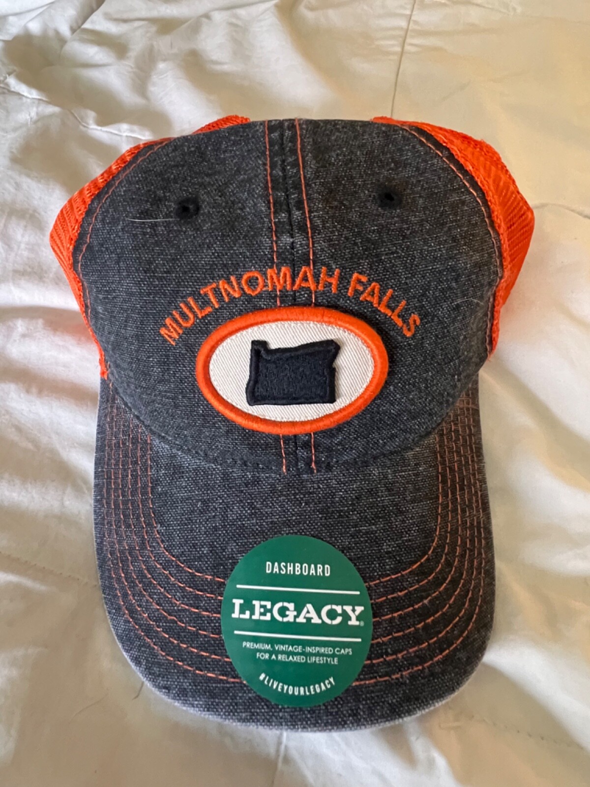 Multnomah Falls Oregon National Historic Site Baseball Hat Cap Brand New