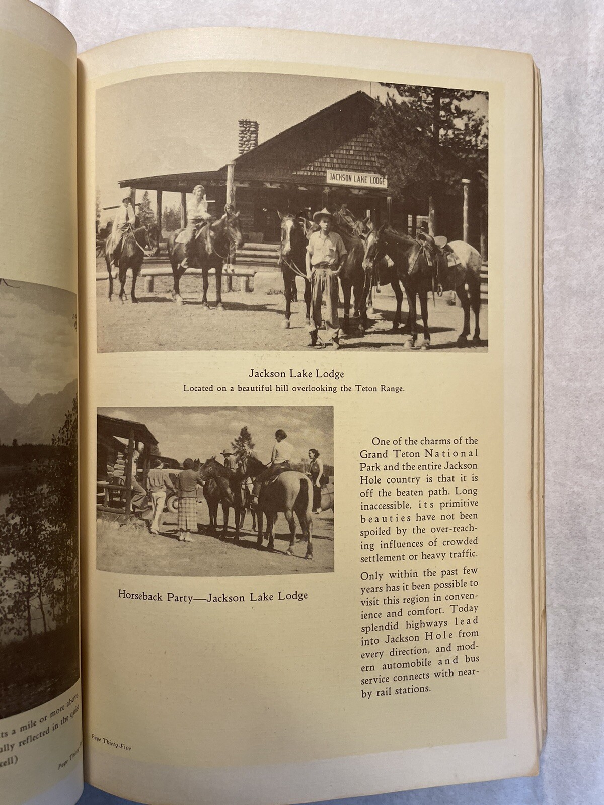 TETONS IN PICTURES Harrison R, Crandall SIGNED Park Photographer Jackson Hole