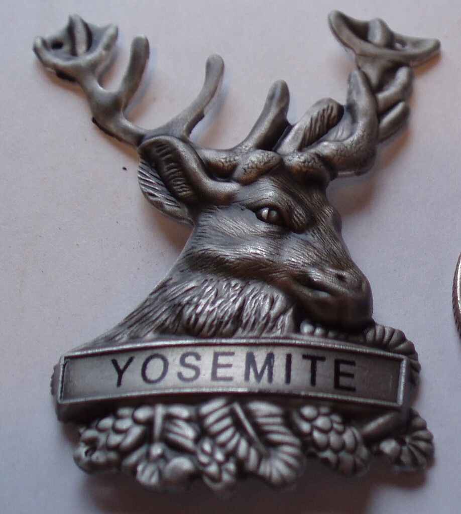 YOSEMITE ELK METAL NATURE WILDLIFE NATIONAL PARK