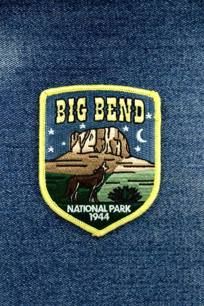 Big Bend National Park Patch Iron-On Applique Souvenir Gift