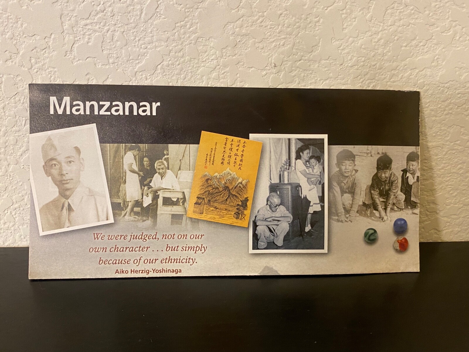 National Park Unigrid Map Manzanar Historic Site California 2018 Japanese Camp