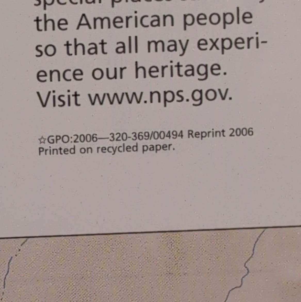 Canyon de Chelly National Park Service NPS Unigrid GPO 2006 Reprint 2006