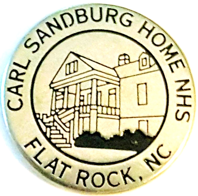 CARL SANDBURG HOME – NATIONAL HISTORIC SITE – GOATS PARK TOKEN – NORTH CAROLINA