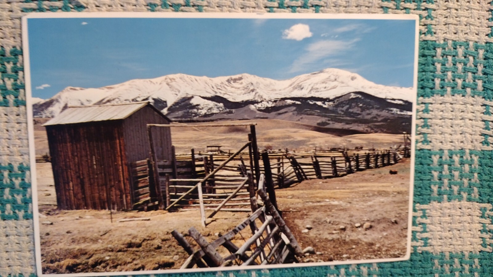 BEAUTIFUL POST CARD MT.ELBERT TWIN LAKES COLORADO WEST COLORADO