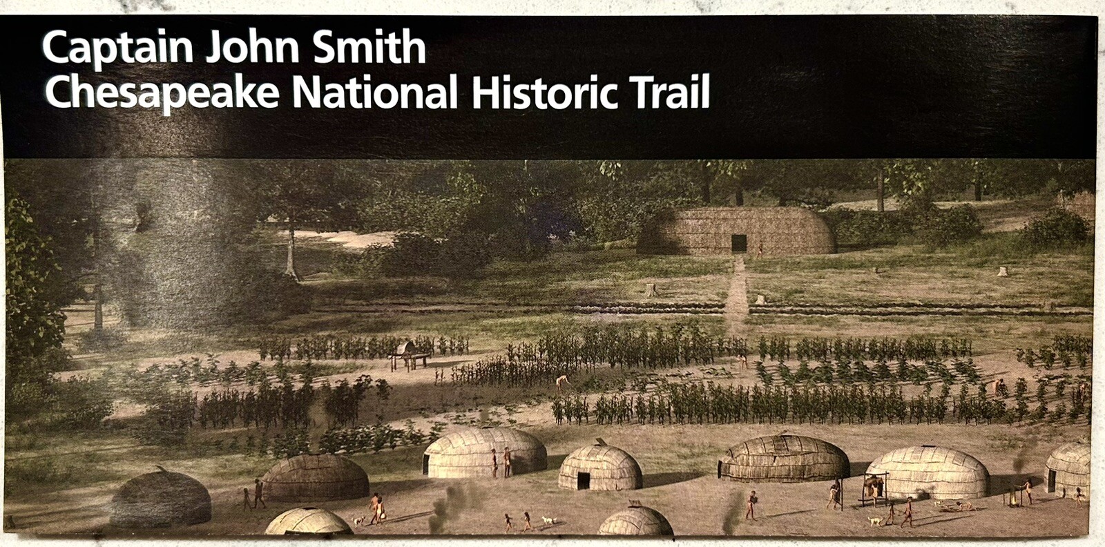 CAPT. JOHN SMITH CHESAPEAKE TRAIL, National Park Service Brochure, Maryland