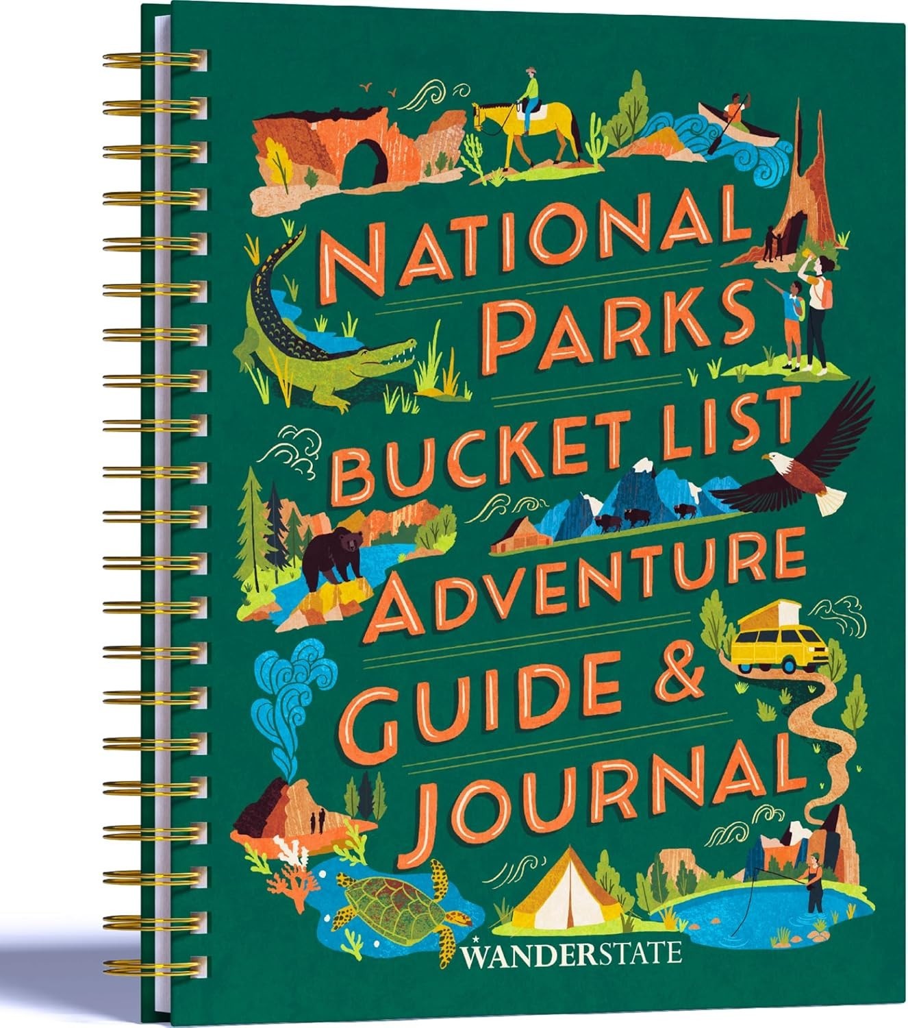 National Parks Bucket List Planner & Journal