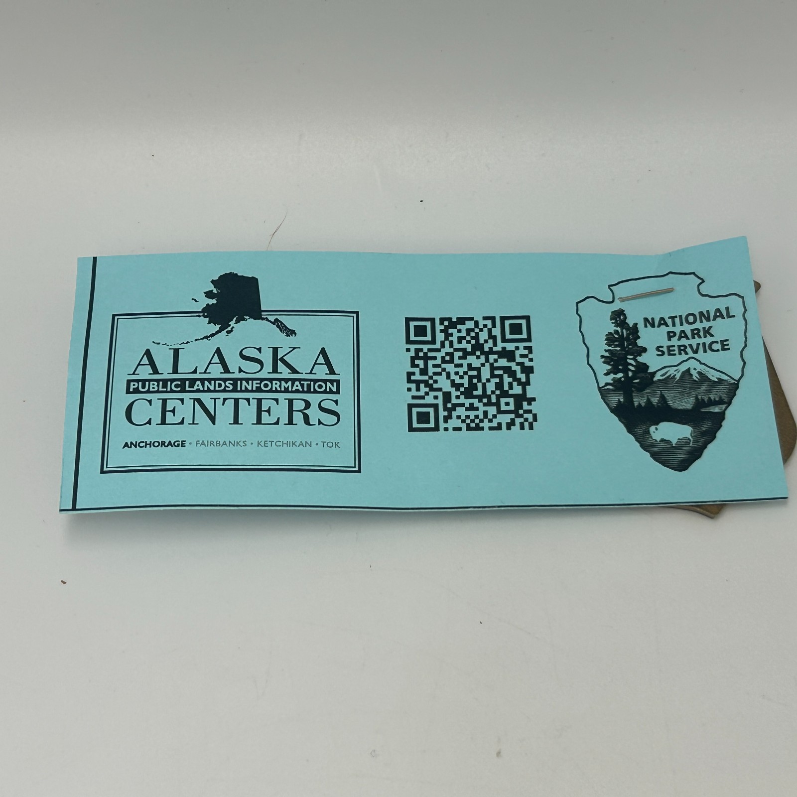Alaska National Park Junior Ranger Badge Pin Plastic Greatland Juneau Denali