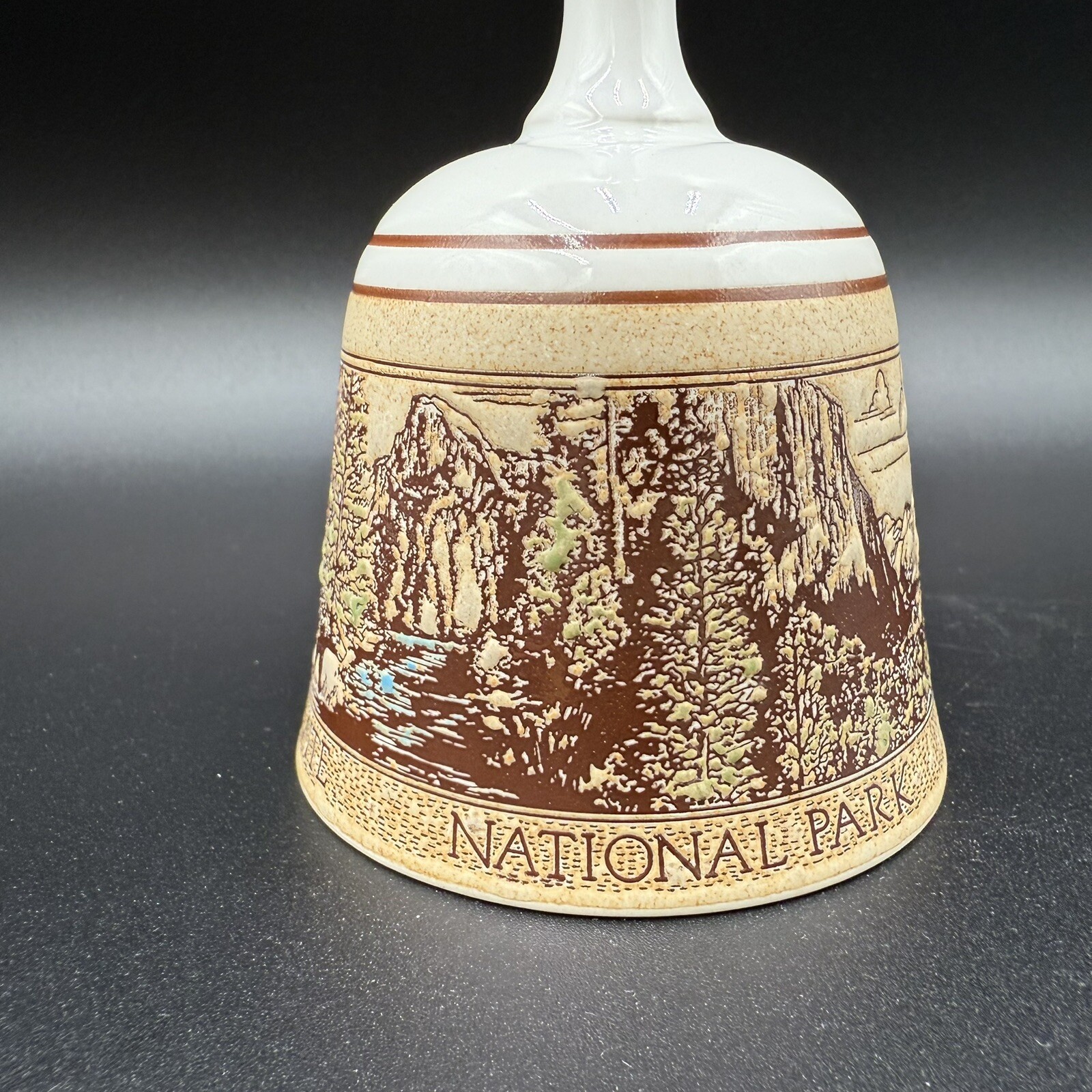 Vintage Yosemite National Park Ceramic Bell Souvenir Travel Collectible