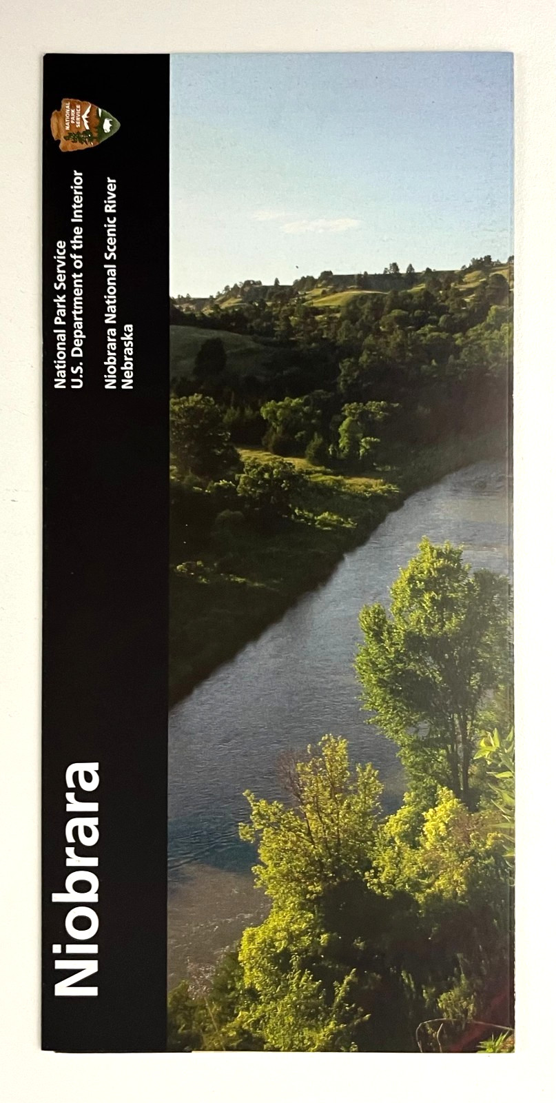 2016 Niobrara Scenic River Nebraska National Park Service Travel Guide Brochure