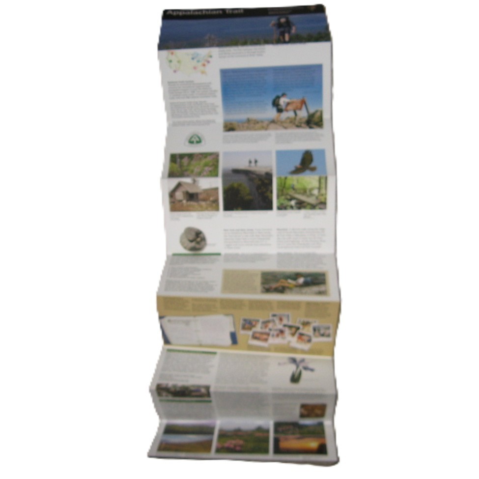 Appalachian Trail NPS National Park Service Brochure Scenic Trail Maine Georgia
