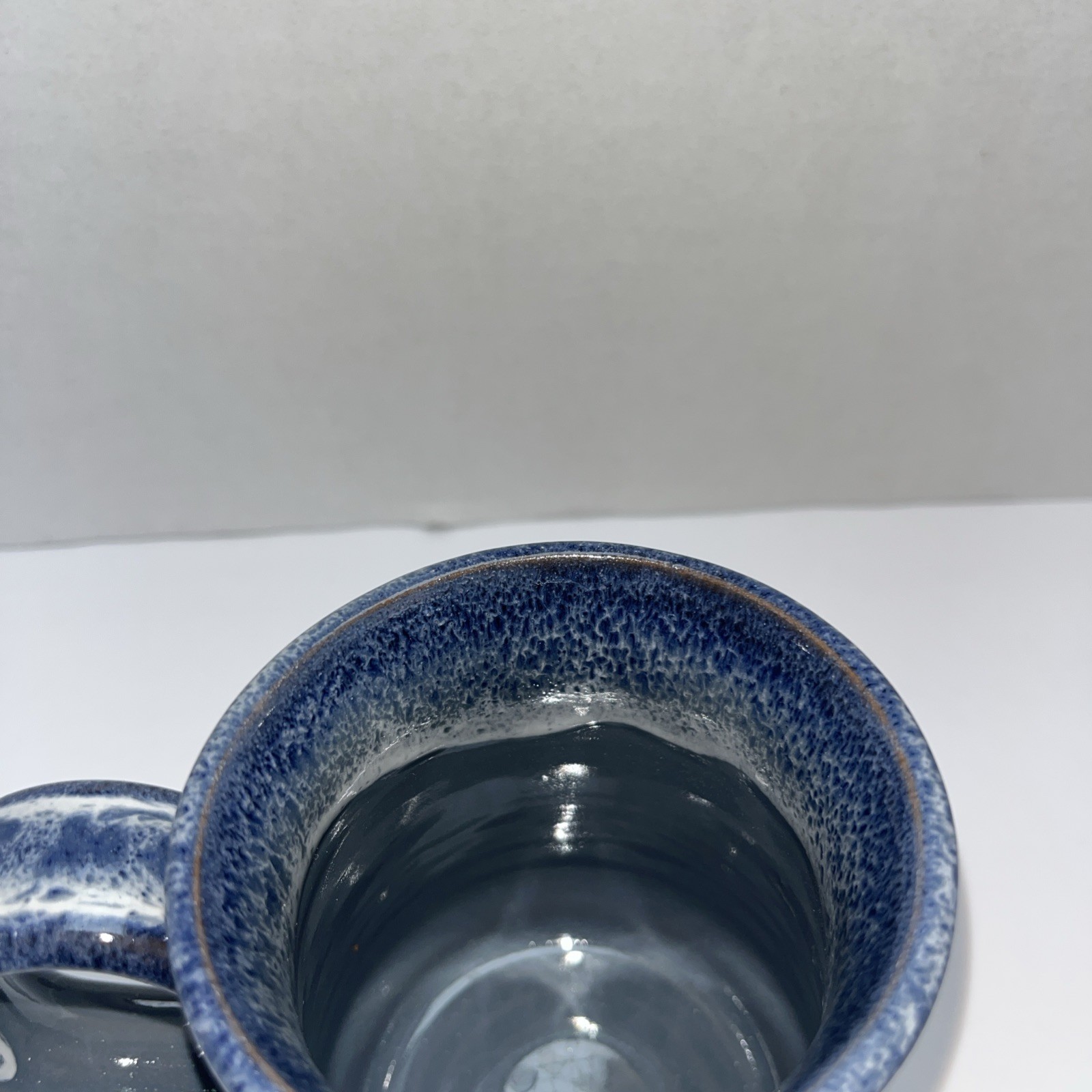 Deneen Pottery Stoneware Mug – Airplane FA 18 SUPER HORNET blue