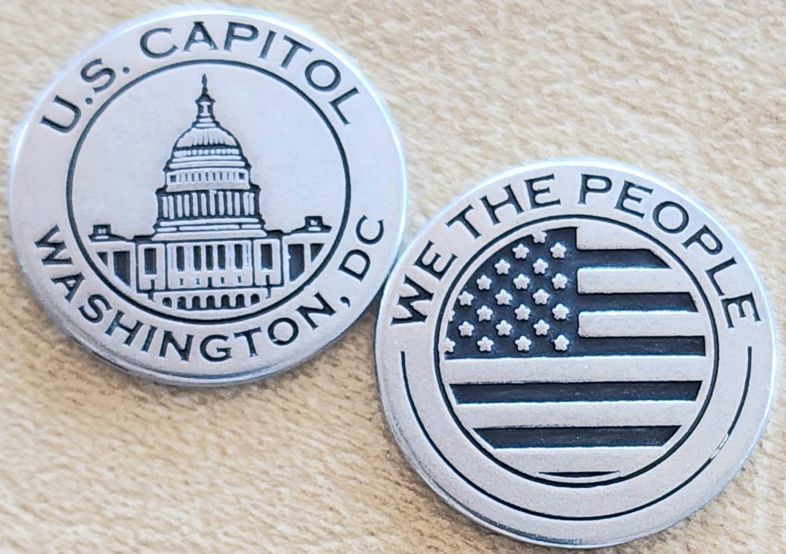 U.S. CAPITOL WASHINGTON D.C. – NATIONAL PARK TYPE TOKEN