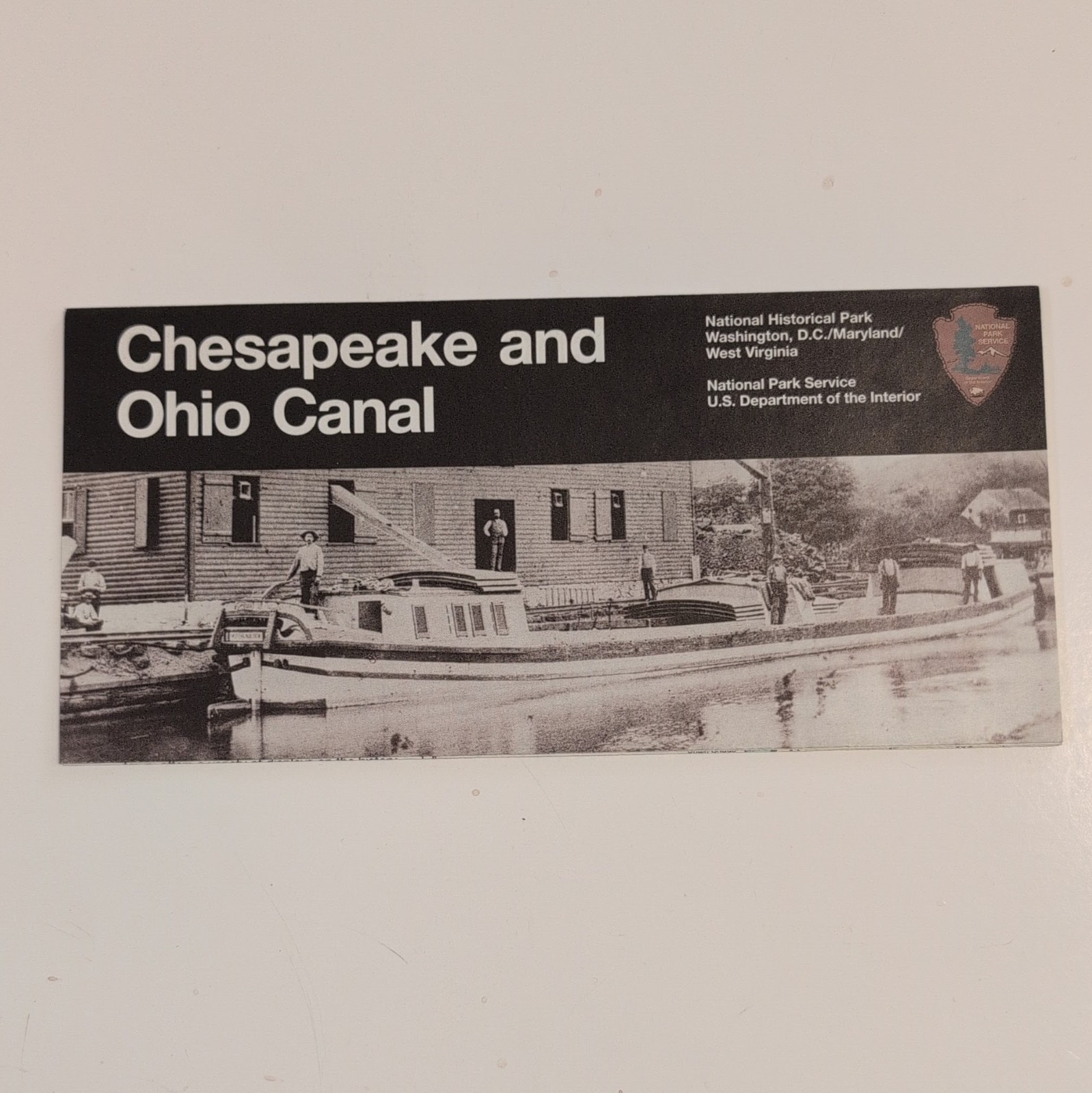 Chesapeake & Ohio Canal National Park Service NPS Unigrid GPO 2000 Reprint 2000