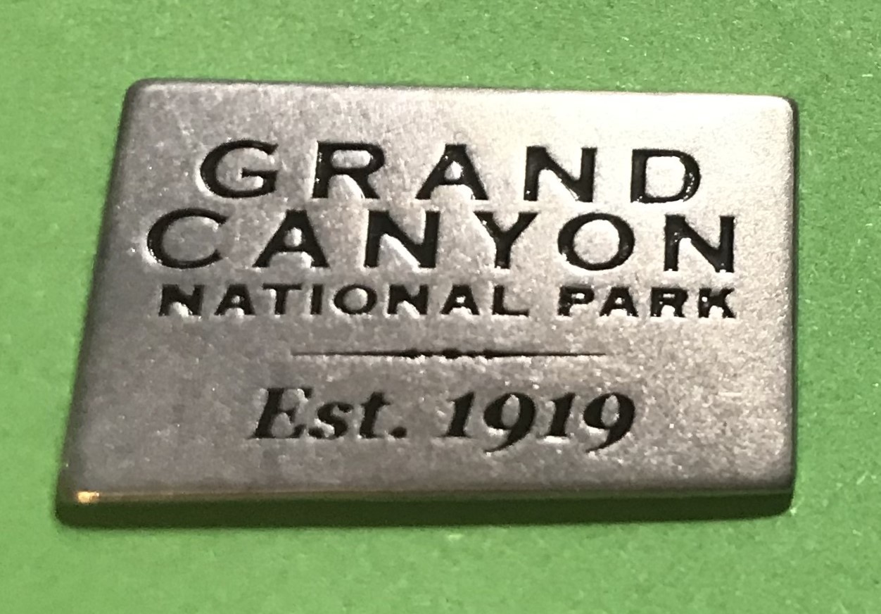 Grand Canyon Watchtower Rectangular Token