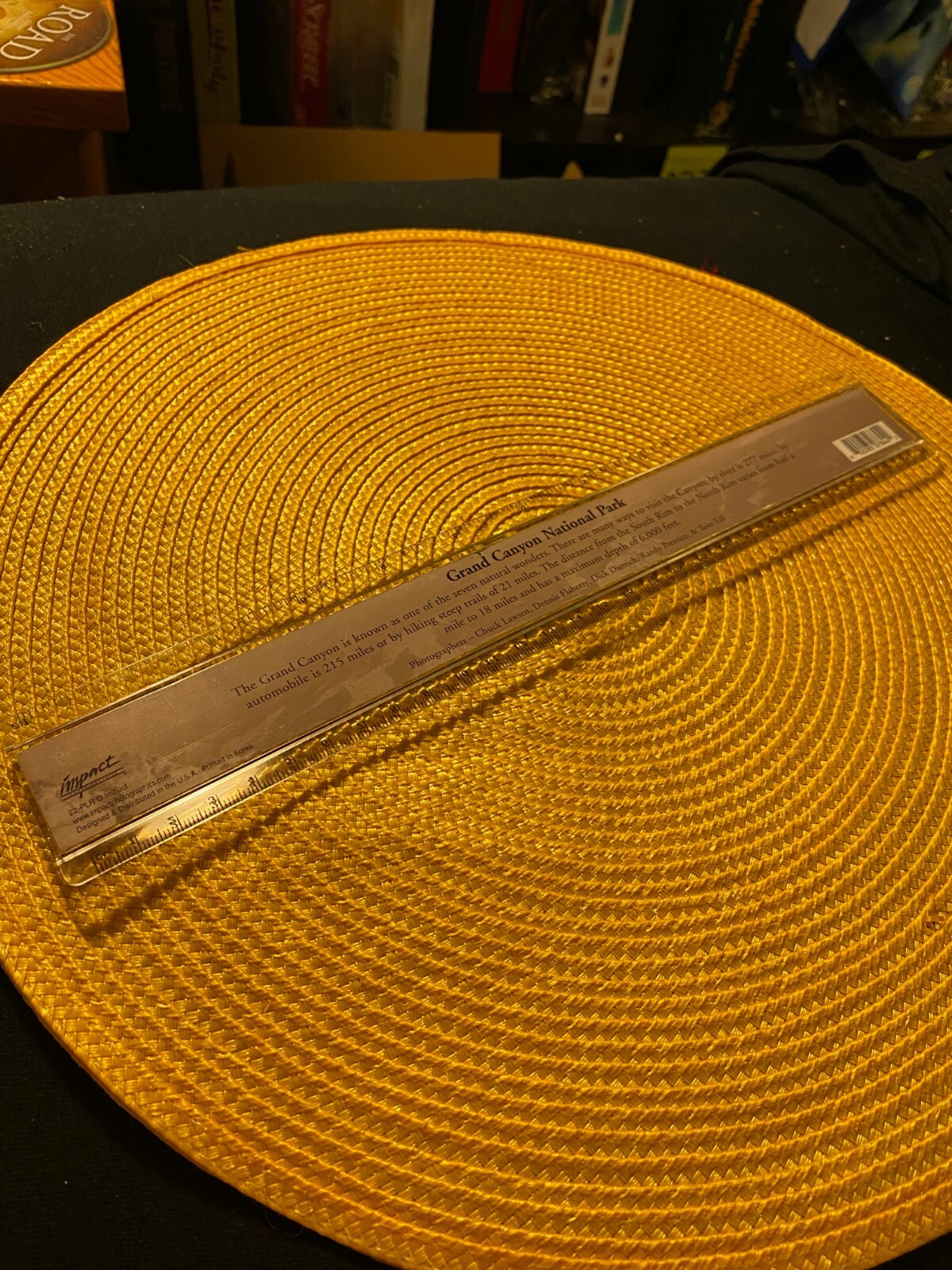Grand Canyon National Park Ruler