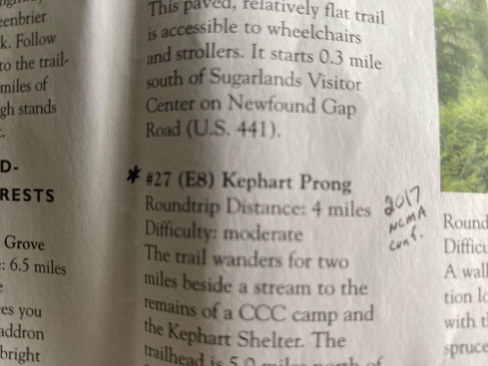 GREAT SMOKY MOUNTAINS NATIONAL PARK SERVICE Guide Maps
