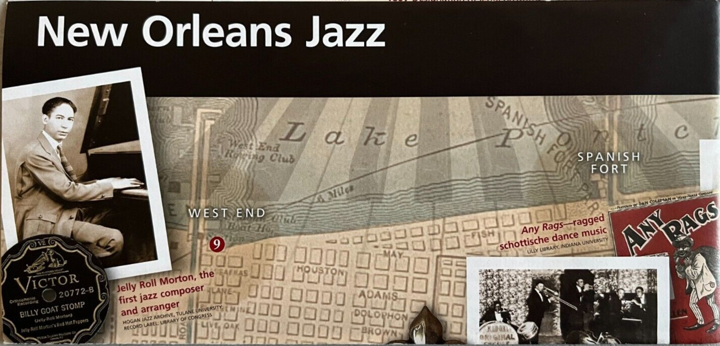 2026 NEW ORLEANS JAZZ NHP – LA NATIONAL PARK SERVICE UNIGRID BROCHURE/MAP New