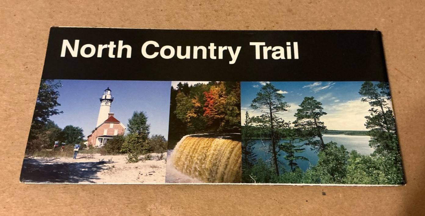 2026 NORTH COUNTRY TRAIL NATIONAL PARK SERVICE UNIGRID BROCHURE/MAP 7 States