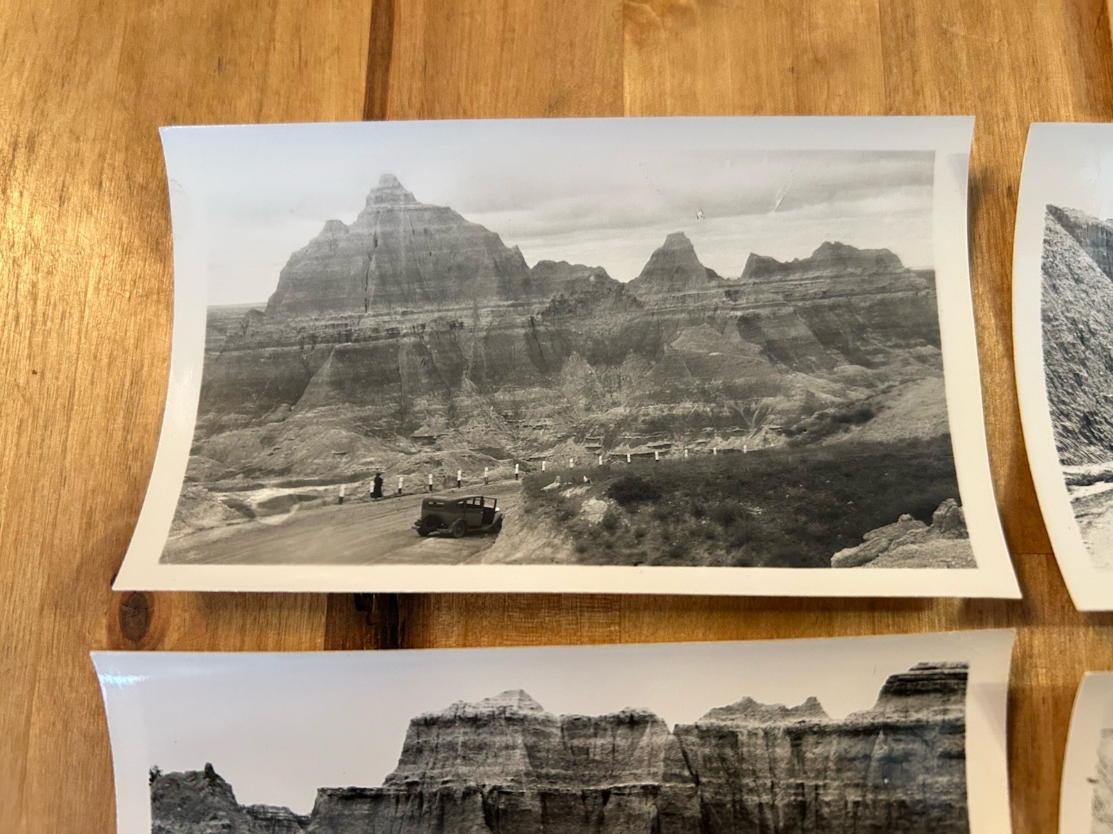 VTG 30s BAD LANDS National Monument Canedy’s Camera Shop 16 Photo Print Envelope