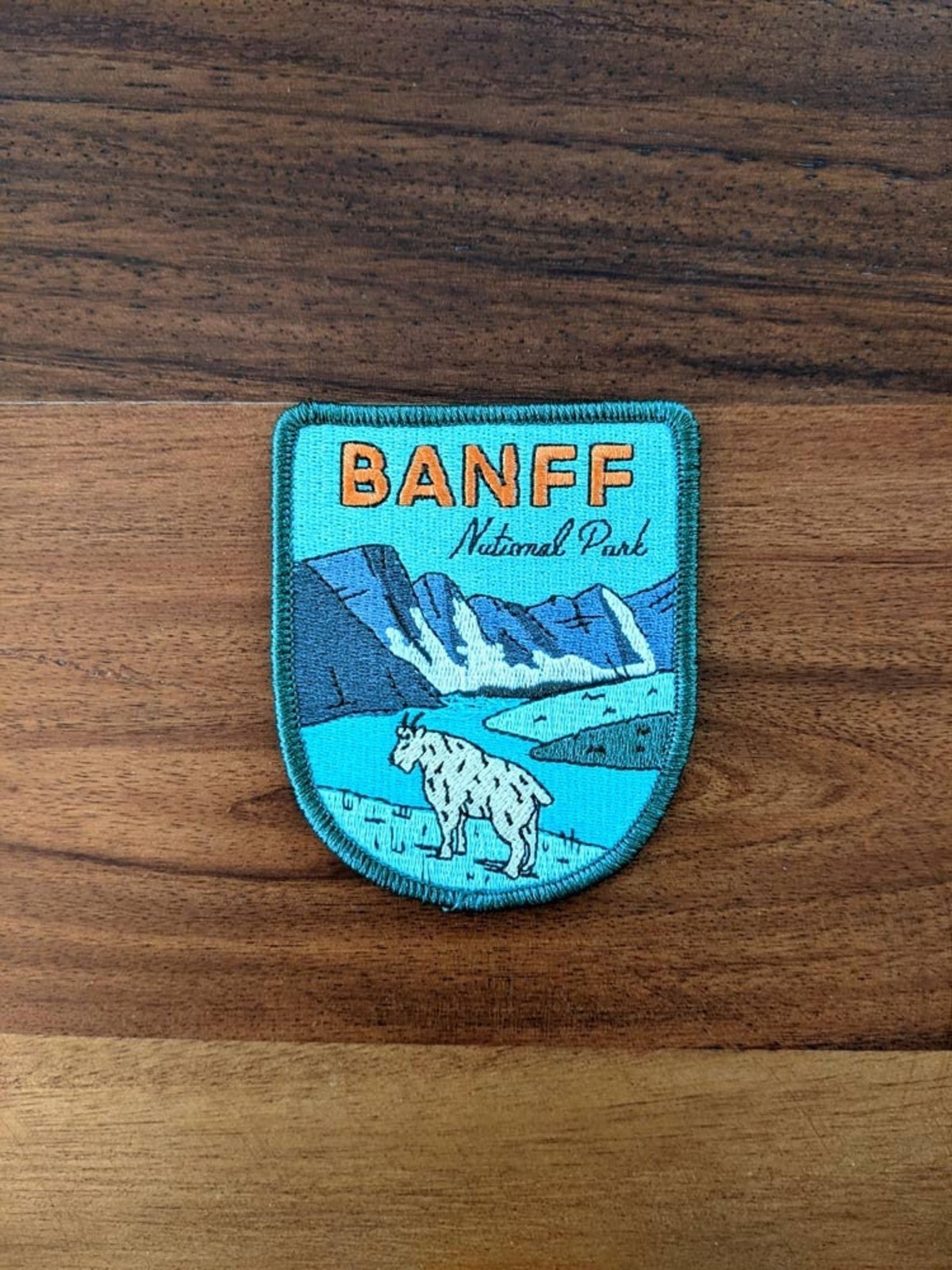 Banff National Park Patch Iron-On Applique Souvenir Gift