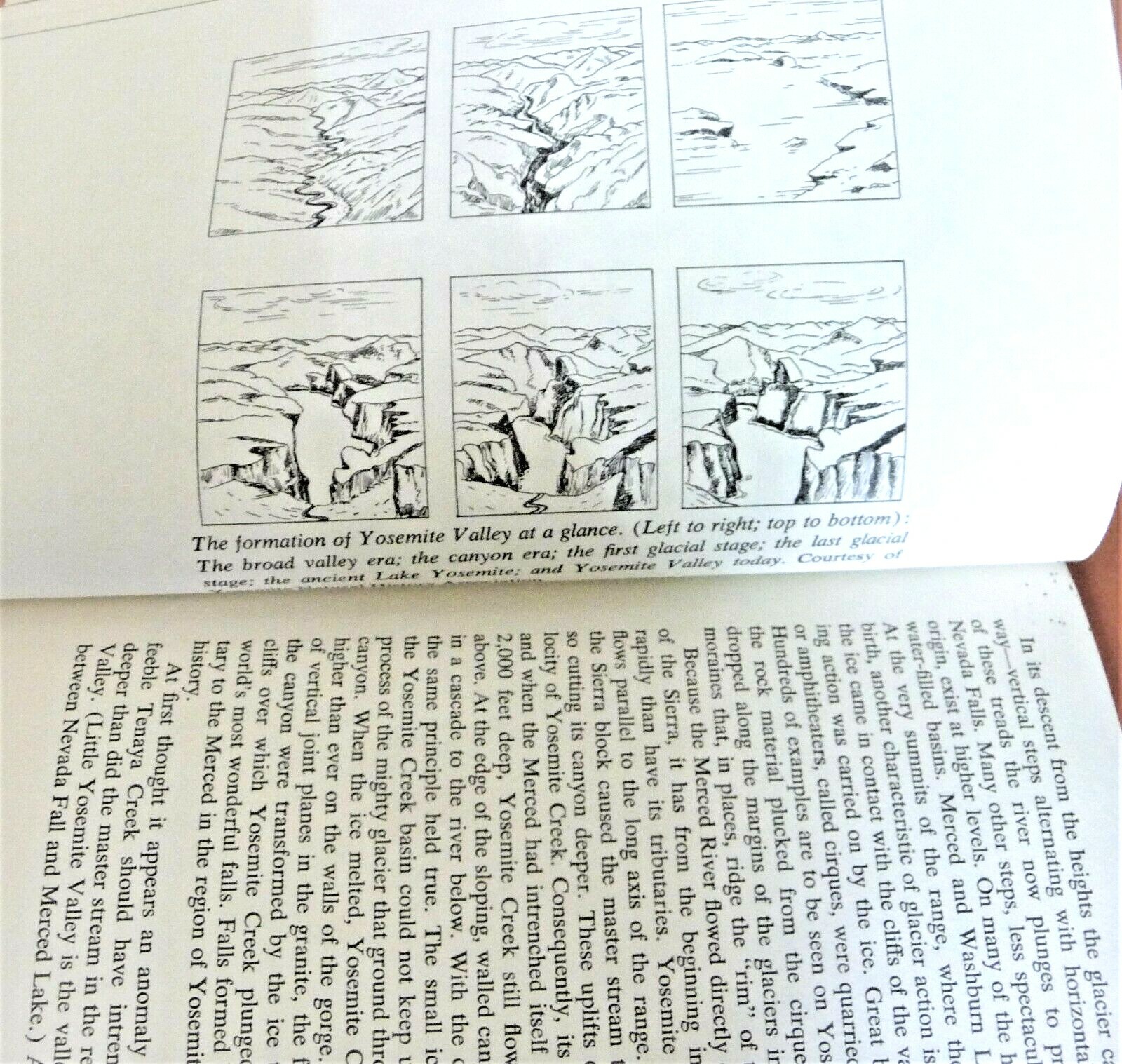 Illustrated California Yosemite National Park Muir Story Geology Glacier Trails