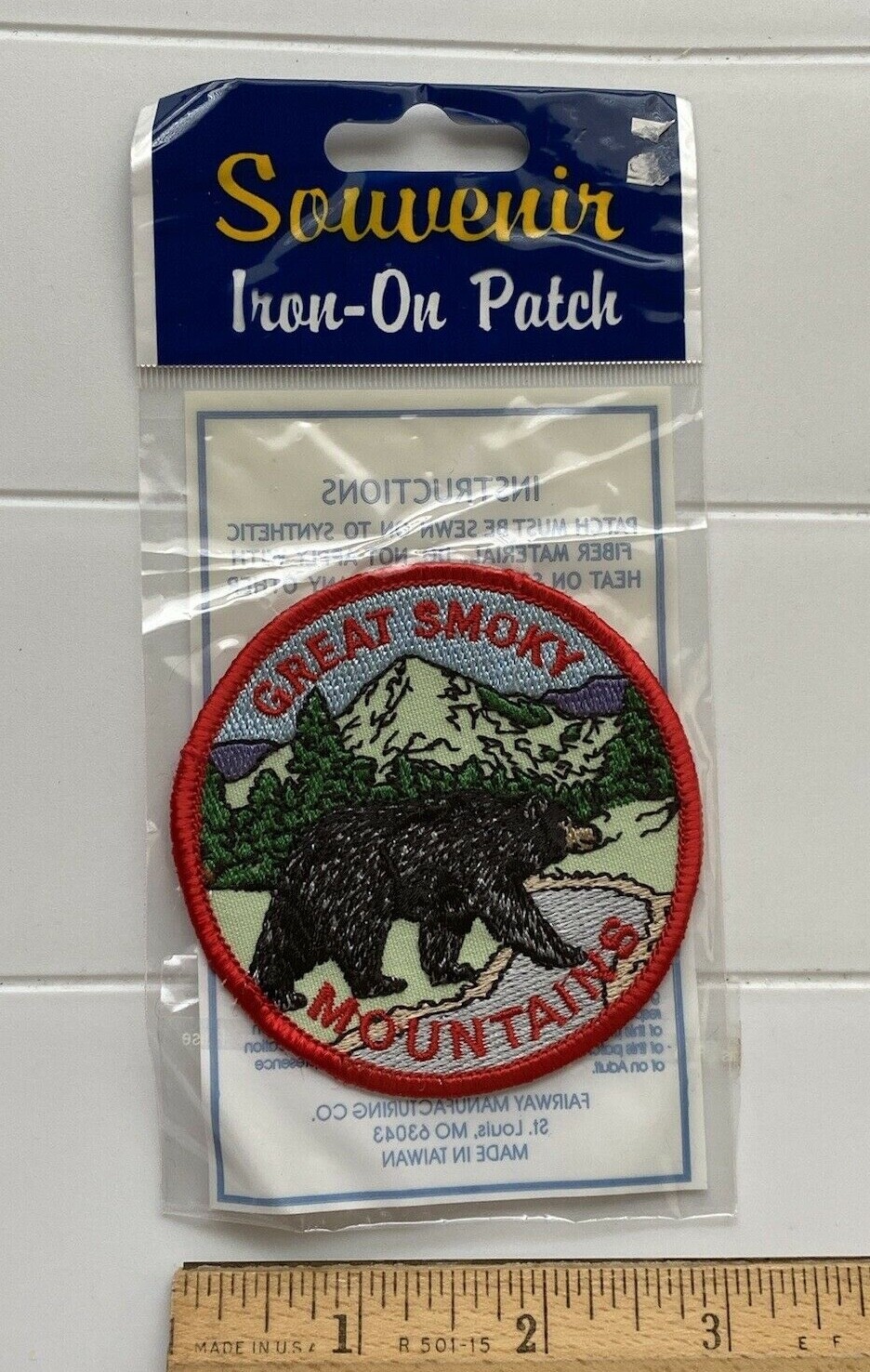 NIP Great Smoky Mountains Smokies Black Bear Souvenir