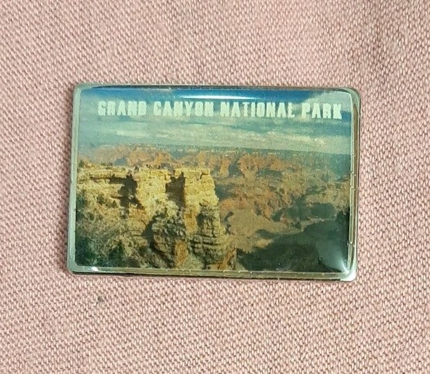 Grand Canyon National Park Scenic Photograph Travel Souvenir Hat Lapel Pin