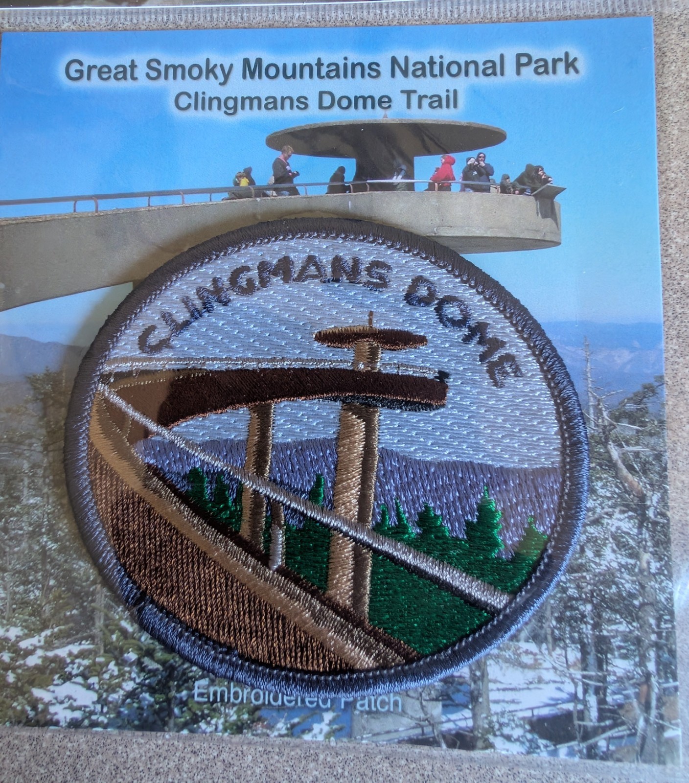 Great Smoky Mountains National Park Embroidered Patches 3″ USA Set Of 4
