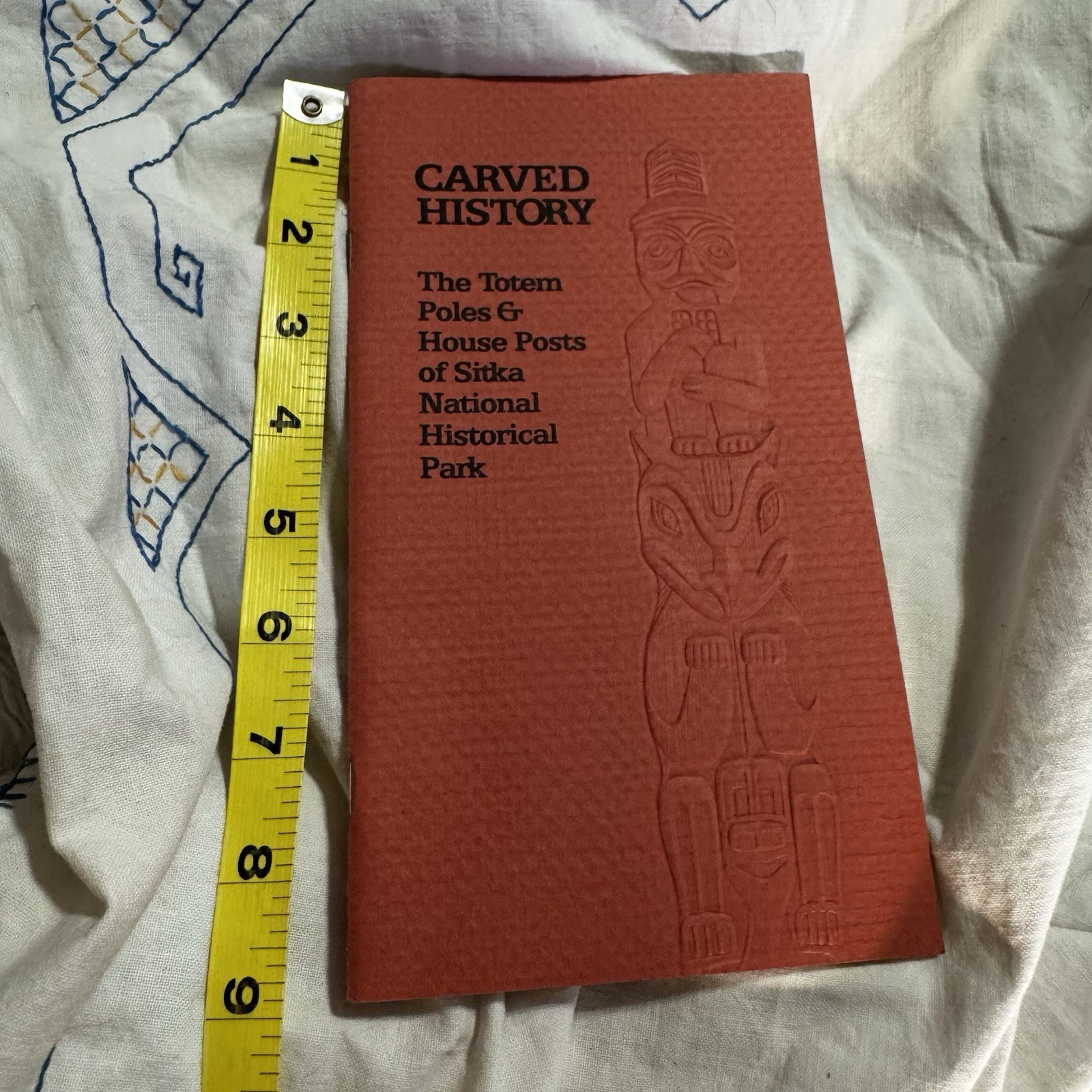 1980 “Carved History” Totem Poles House Posts Sitka National Historical Park AK