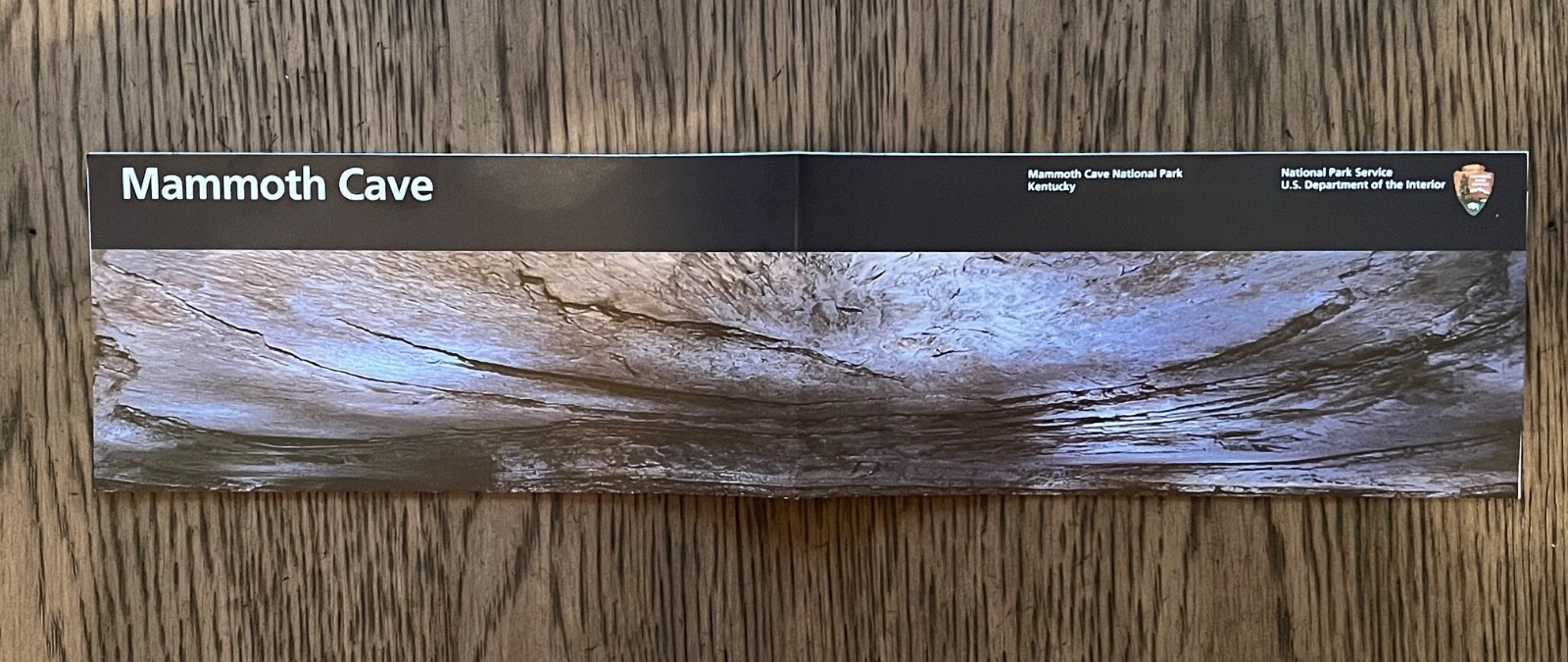 MAMMOTH CAVE NATIONAL PARK Kentucky NPS Unigrid Map Brochure NEW
