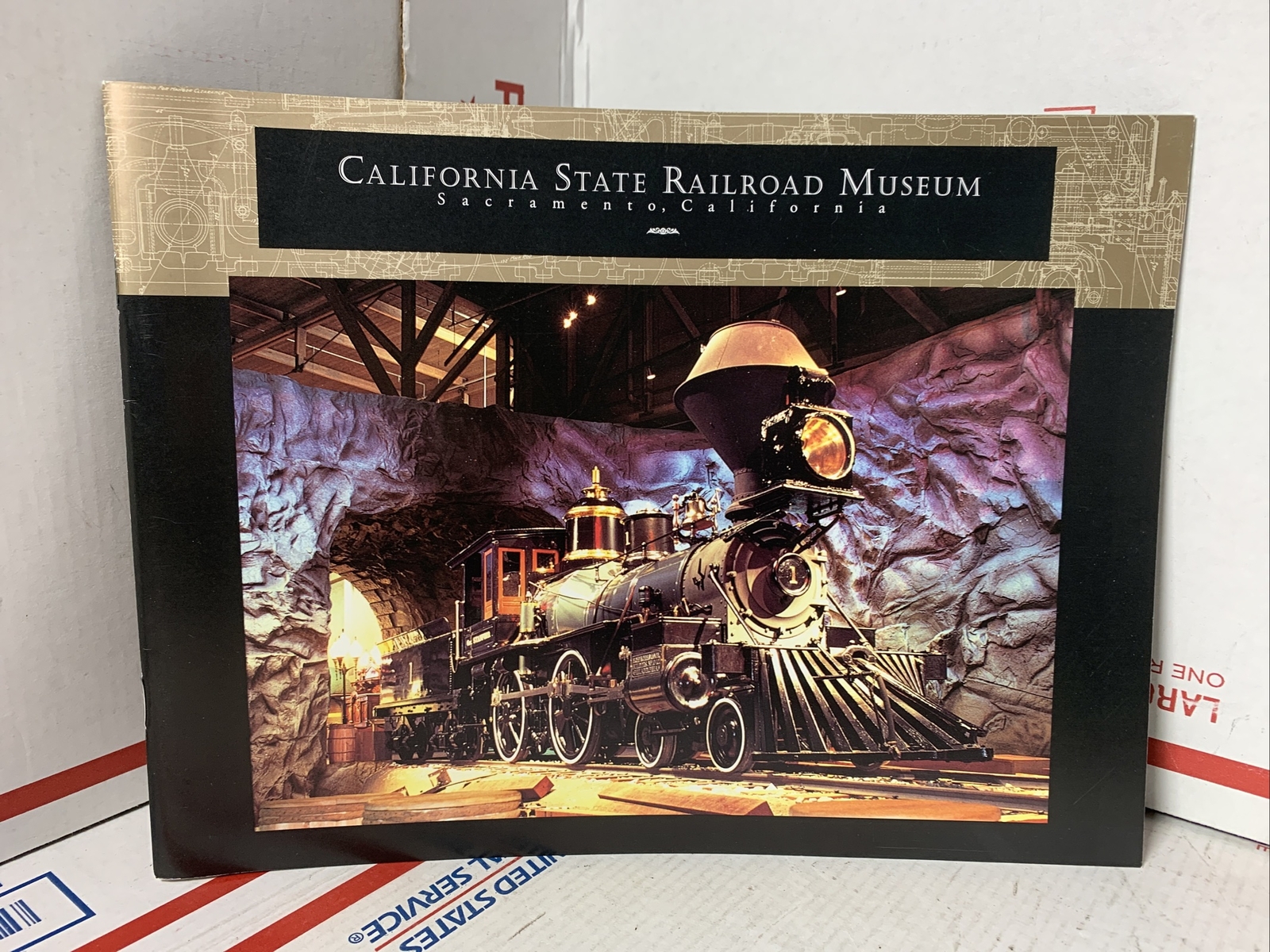 1999 California State Railroad Museum Sacramento Park Souvenir Guide Book