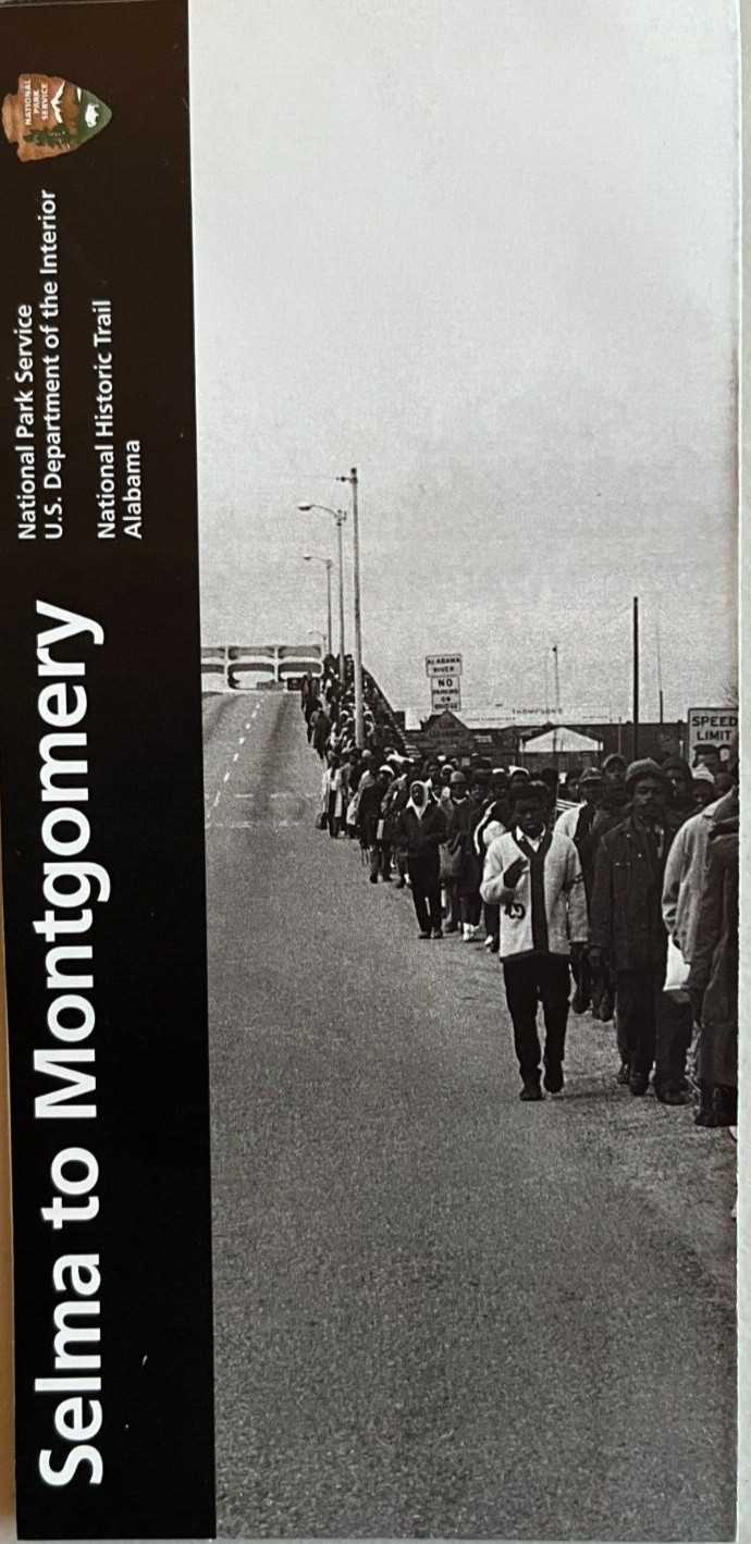 2026 SELMA to MONTGOMERY TRAIL – AL NATIONAL PARK SERVICE UNIGRID BROCHURE/MAP
