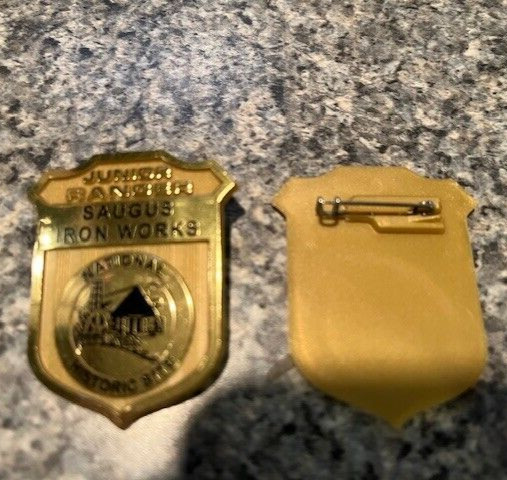 Saugus Iron Works National Historic Site Park – NPS Junior Ranger Badge