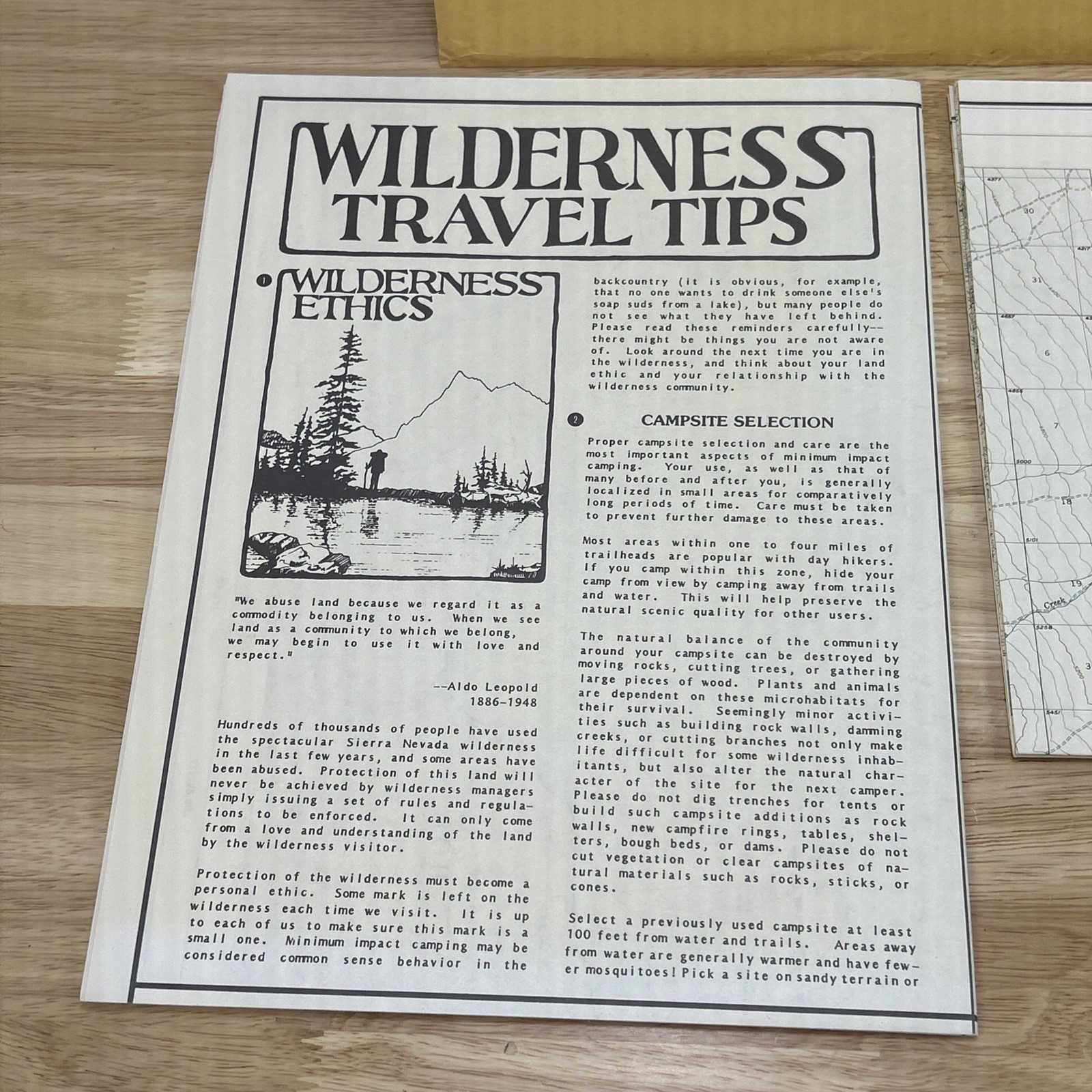 USDA John Muir Wilderness & Sequoia-Kings Canyon Wilderness Guides and Topo Maps