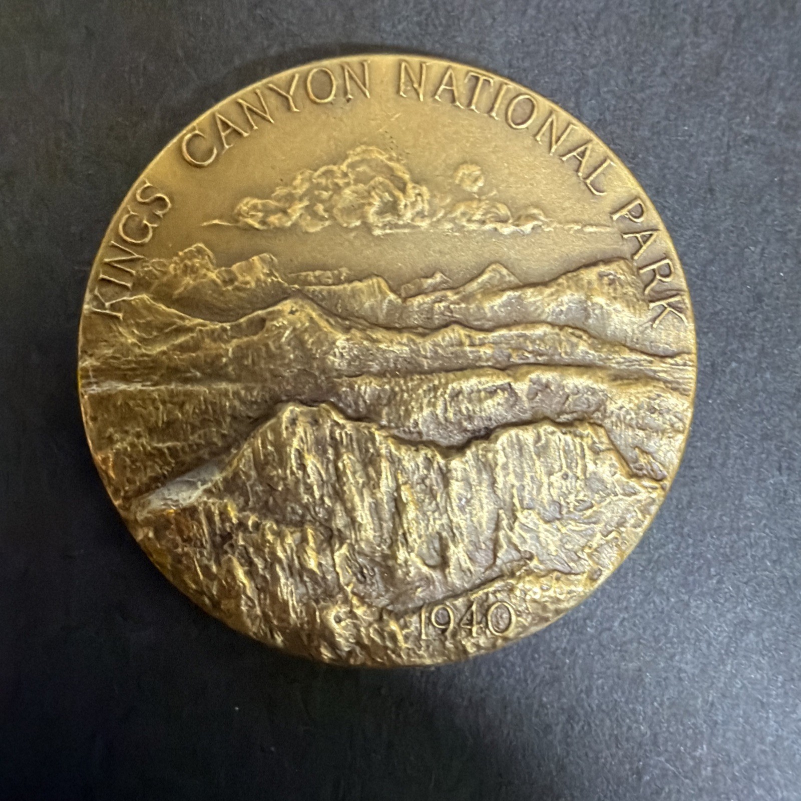 Kings Canyon National Park MACO National Parks Centennial Medal California CA