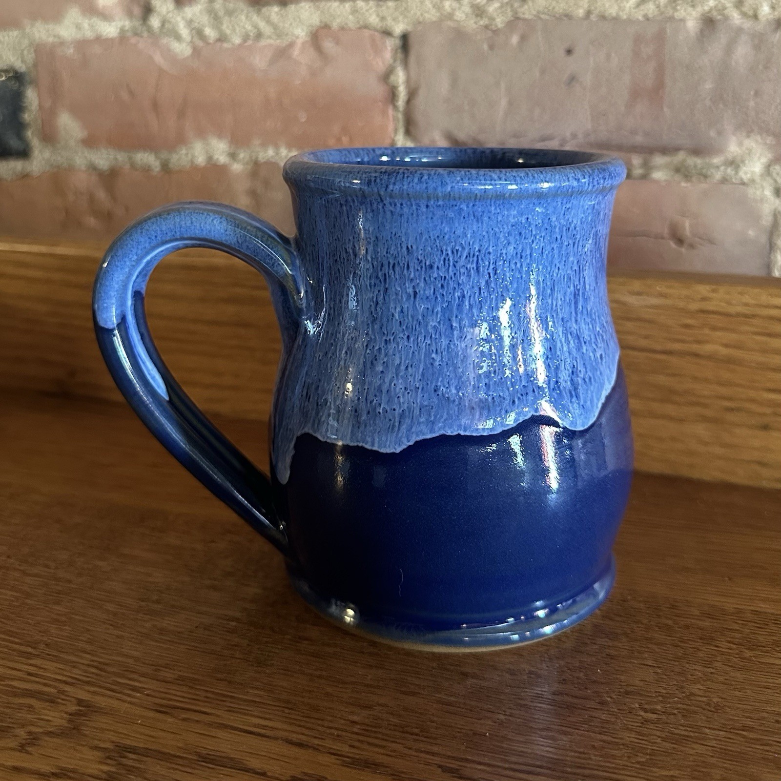 Deneen Pottery Great Smoky Mountains National Park Handthrown USA Blue Mug 2024