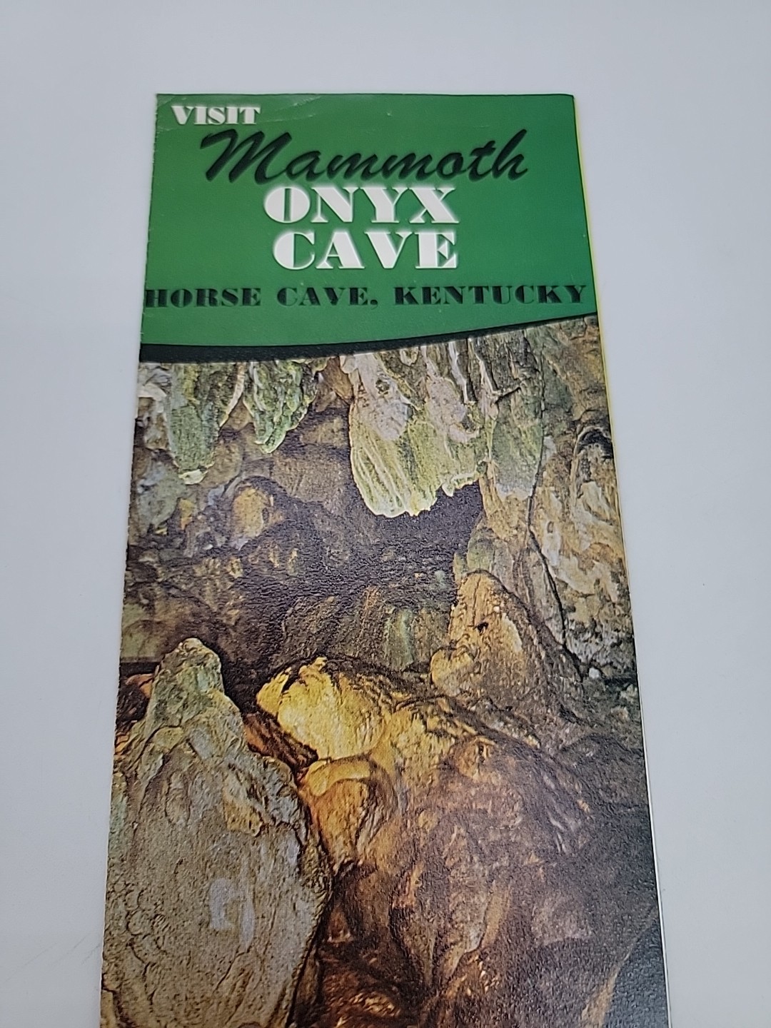 1963 Mammoth Cave National Park Kentucky Horse Cave Onyx Cave Historical