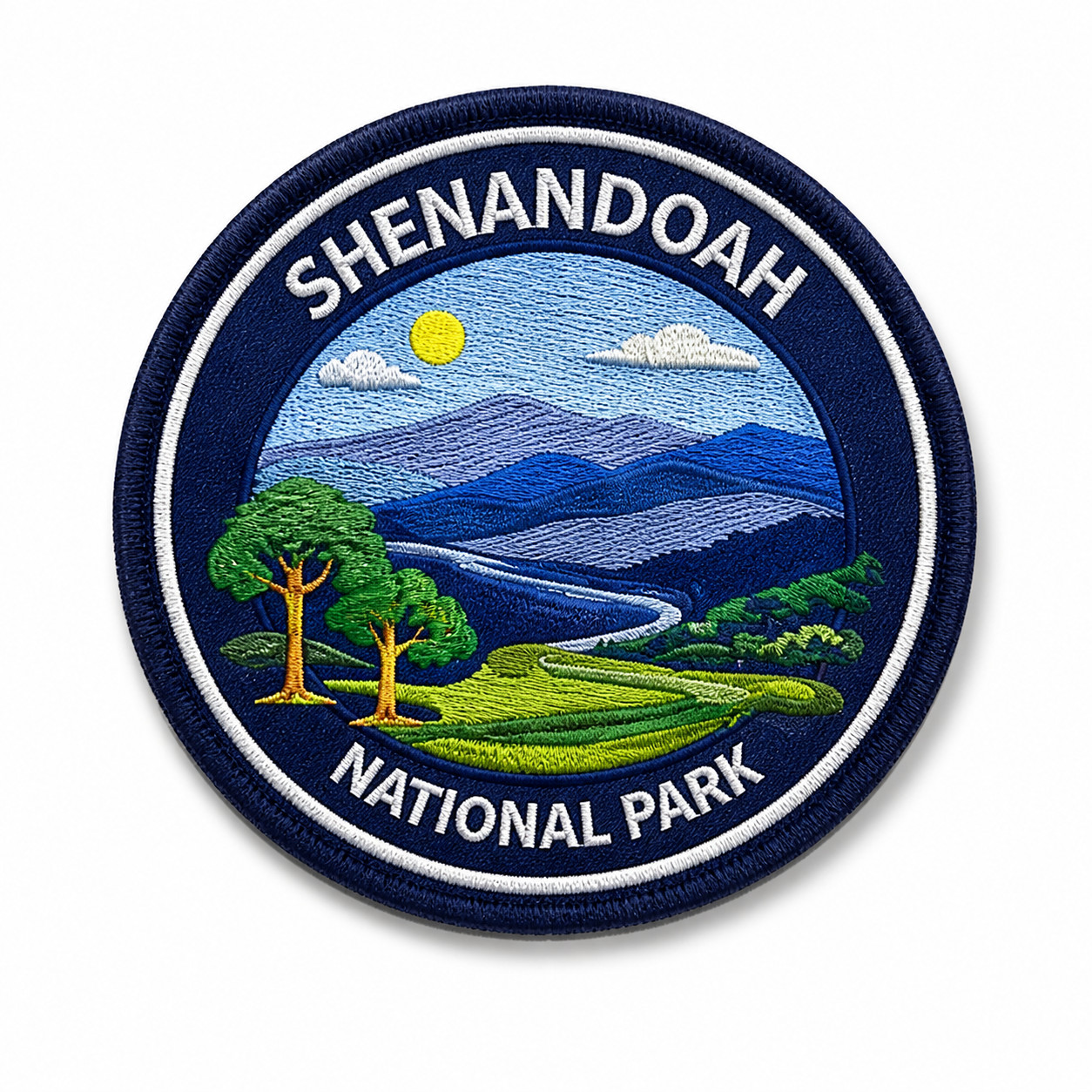 Shenandoah National Park Patch Embroidered Iron On 3″ Virginia Blue Ridge Travel