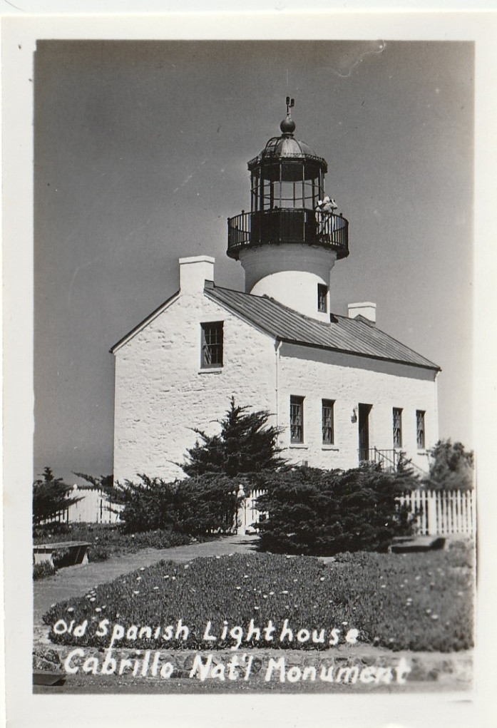 Point Loma, California Souvenir 10 Mini B&W Photos, 1920’s, Unused RPPC
