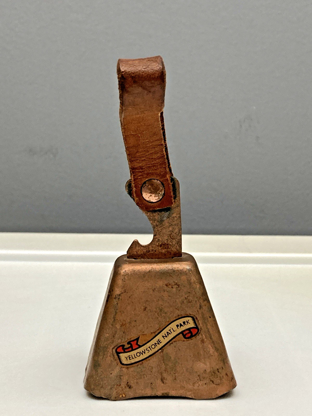 Vintage Yellowstone National Park Souvenir Bell & Bottle Opener