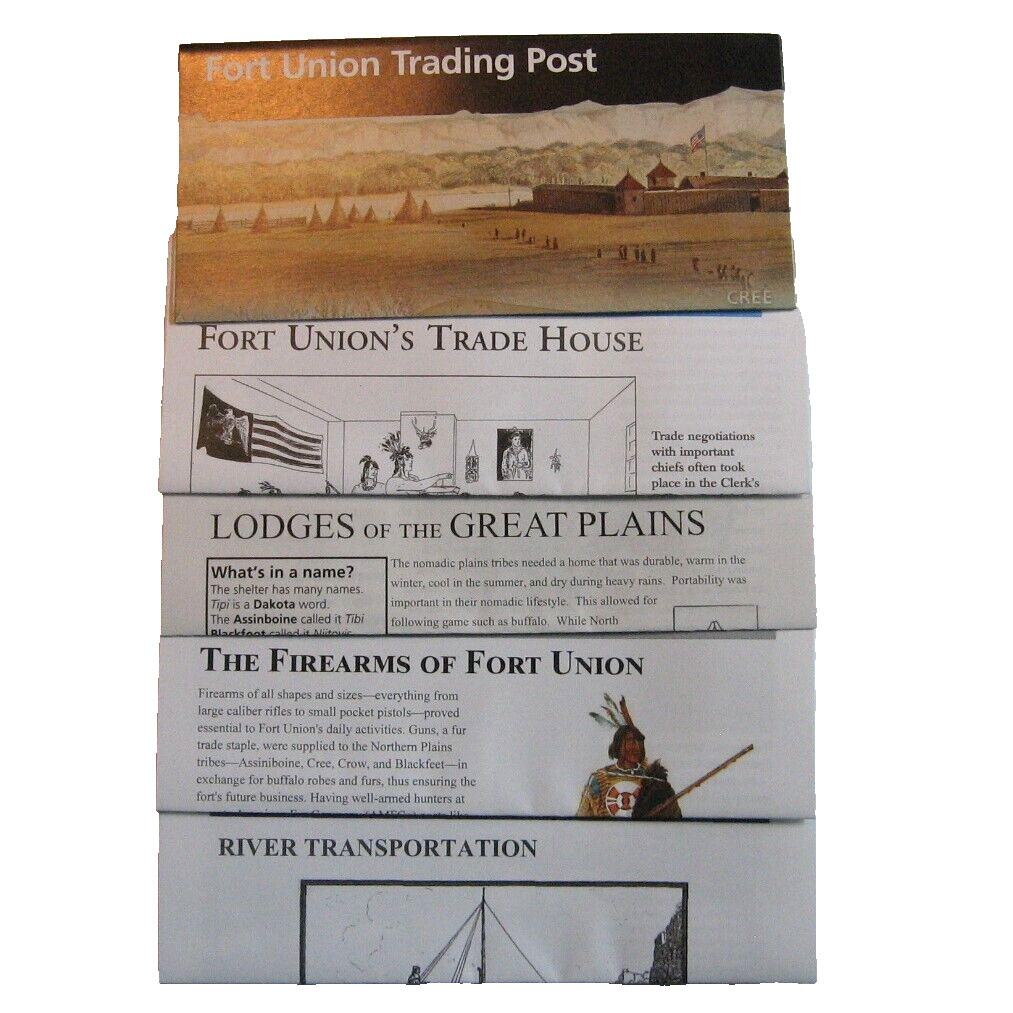 NPS Brochure Fort Union Trading Post National Historic Site Info on the Fort