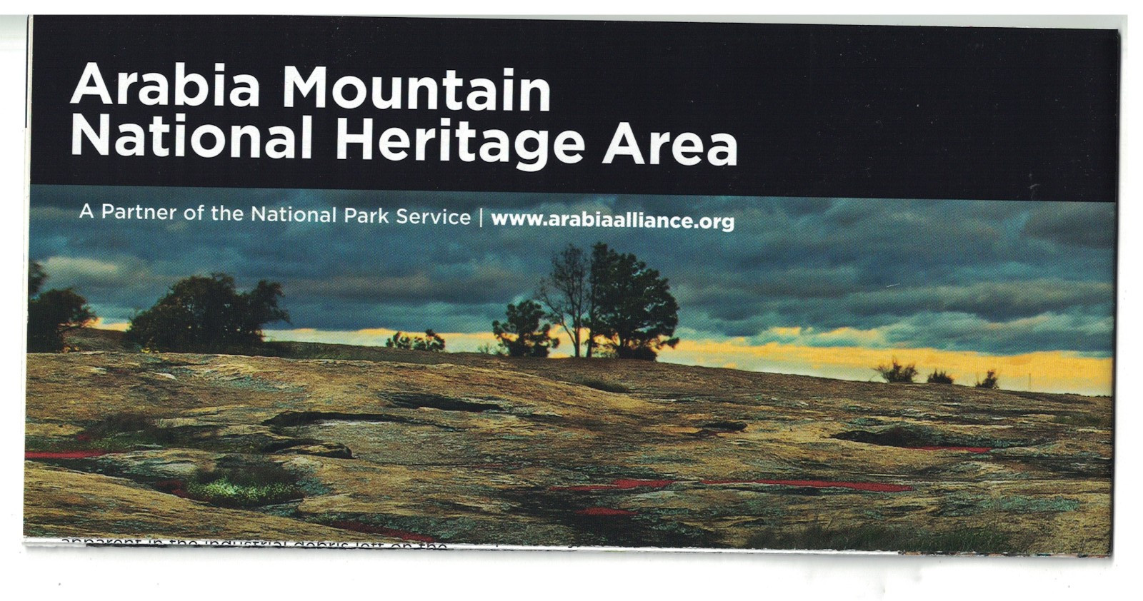 Arabia Mountain National Heritage Area National Park Service Brochure