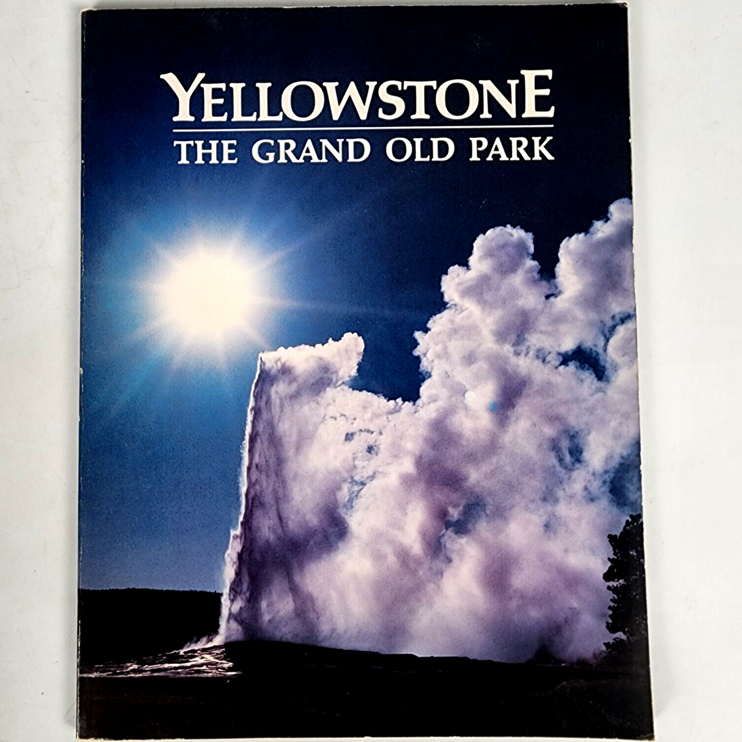 Yellowstone Grand Old Park Book Adam Randolph Collings Illustrated Photos .