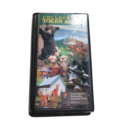 Collectible Token Coin Album Great Smoky Mountains National Park Bear Souvenir