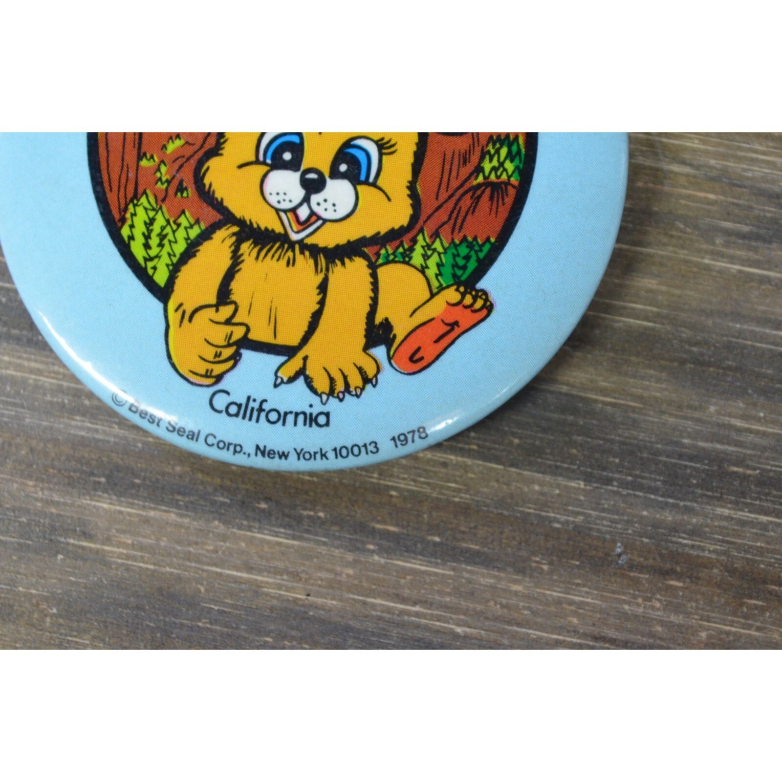 1978 Yosemite National Park Pin California Souvenir Vintage