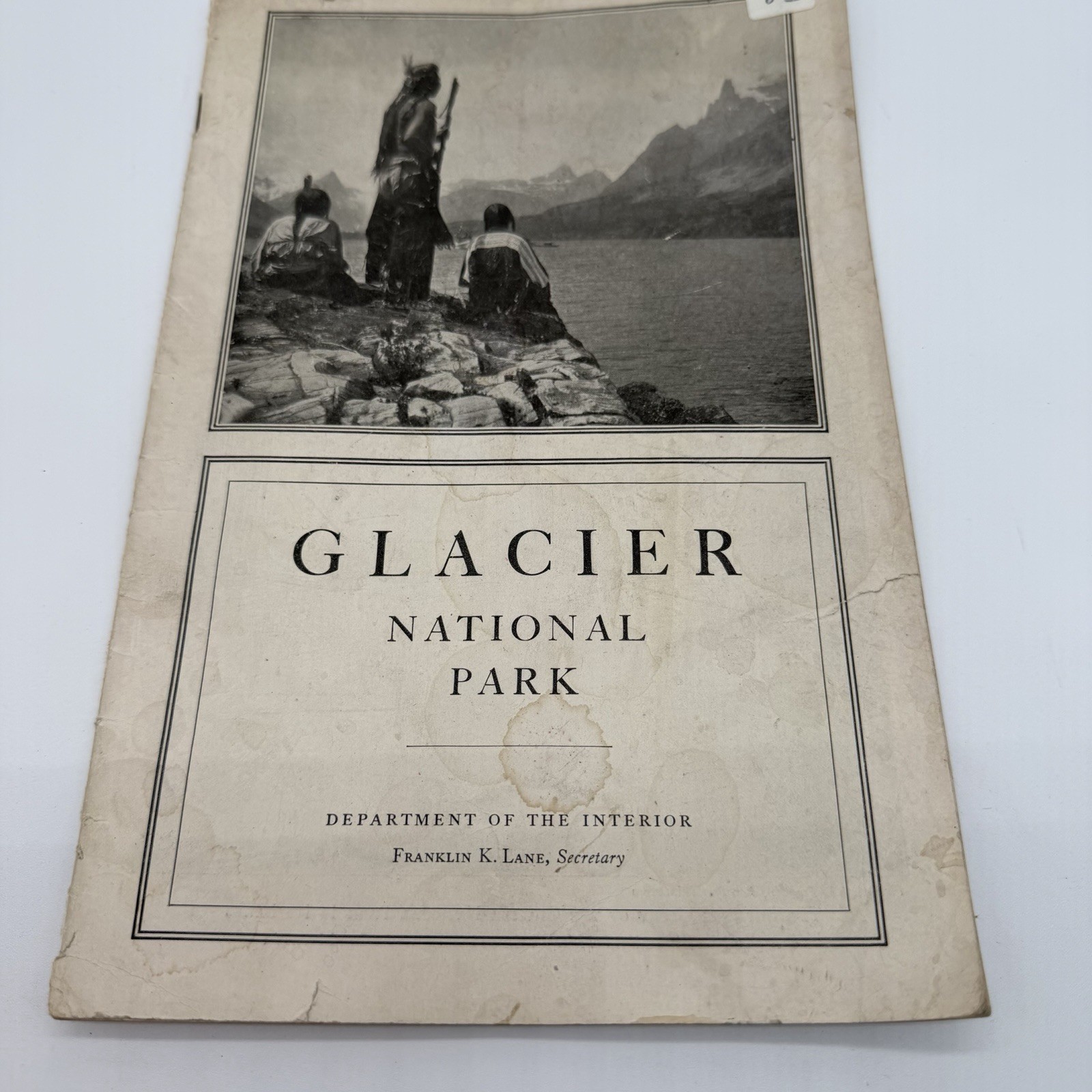 “Glacier” National Park Montana U.S Department of The Interior Booklet – 1930’s
