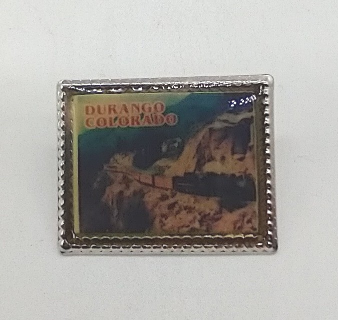 Vintage Wyoming Pikes Peak Area Durango Colorado Pins Set Of 3 Gold Silver