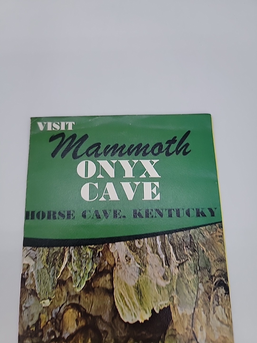 1963 Mammoth Cave National Park Kentucky Horse Cave Onyx Cave Historical
